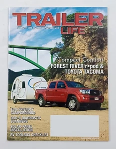 Trailer Life Magazine August 2009 Vancouver BC Toyota Tacoma rPod Jayco Eagle - Imagen 1 de 5
