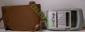 Medidor de exposición rápida vintage G-M Skan con estuche de cuero - Imagen 1 de 3