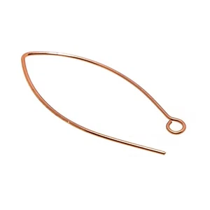 44 PCS 40X19MM MARQUISE EARRING FINDING GENUINE COPPER BRACELET - Picture 1 of 3