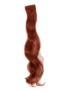 2 Clips Extension Strähne wellig Rost-Rot YZF-P2C25-130 65cm Haarverlängerung - Bild 1 von 2