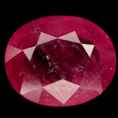 Shola Genuine 10.45 Ct Natural Pink Red Ruby from Madagascar - Image 1 of 3