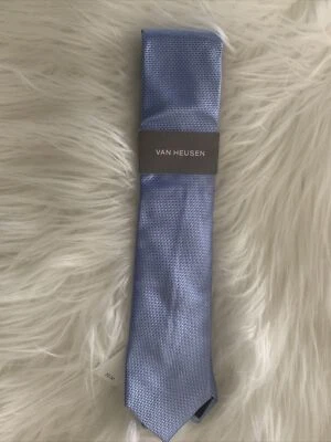 NEW VAN HEUSEN NECK TIE - BLUE - RETAILS $55 - Image 1 of 4