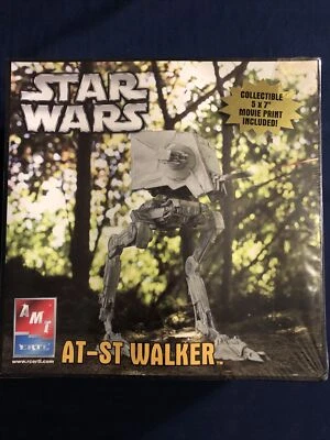 2005 Star Wars AT-ST WALKER AMT ERTL  Model Kit Skill 2 #38302 - Image 1 of 3