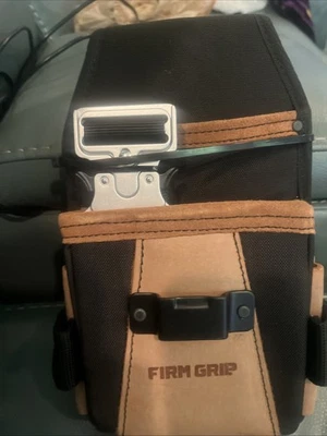 Firm Grip Everyday Tool Belt Kit Hammer Sleeve Utility Pouch FG-3575 - Image 1 of 2