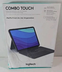 Logitech Combo Touch Tastatur Hülle für iPad Pro 11" 1. 2. 3. Gen - Bild 1 von 5