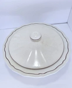 Kensington Staffordshire England Ironstone 4 Cup Covered Casserole Dish *READ * - Picture 1 of 24