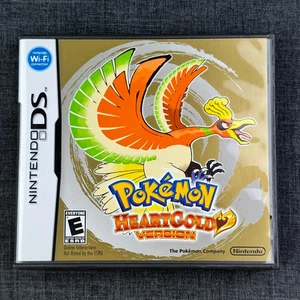 Pokemon Hertgold Version Nintendo DS mit Hülle Handbuch & nur Beilagen OHNE SPIEL DISC - Bild 1 von 24