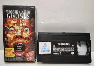 Rare Collectible Horror Thir13en Ghosts VHS - In Original Shrink VGC See Pics - Imagen 1 de 9