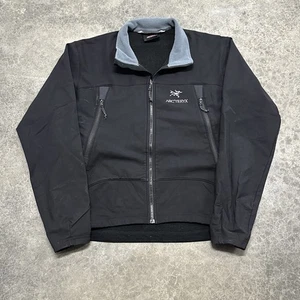 Vintage Arcteryx Softshelljacke schwarz Größe L Polar Tec - Bild 1 von 7