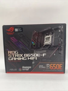 ASUS ROG STRIX B650E-F GAMING WiFi AMD AM5 ATX Motherboard - Picture 1 of 7