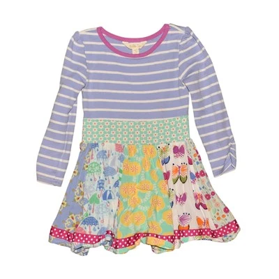 Vestido MATILDA JANE $55 Whatever The Weather Manga Larga Columpio Niña 2 Foto 1 de 3