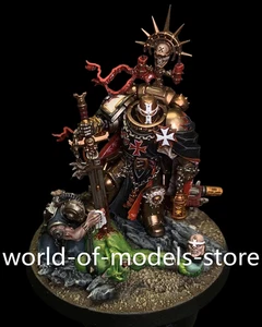 Warhammer 40K High Marshal Helbrecht Space Marines Black Templars Pro Painted GW - Foto 1 di 7