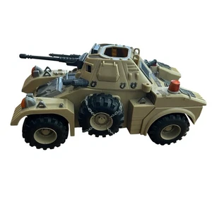 Vintage Military Armored Vehicle Toy Tank Army Combat Jeep Collectible - Picture 1 of 8