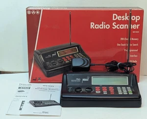 Whistler Weather Radio Scanner WS-1025 Analog 200 Channels Desktop Tested Works - Picture 1 of 14