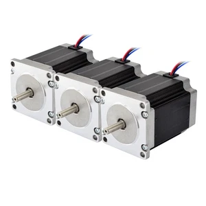 STEPPERONLINE 3 Stück Nema 23 Schrittmotor 269oz.in 76mm 2,8A 6,35mm (0,25") Welle - Bild 1 von 8