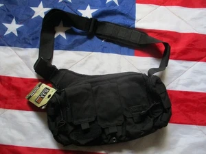 5.11 Tactical 511 BAIL OUT Battle BAG 9L 1050D Denier Nylon Molle SCHWARZ NEU - Bild 1 von 24