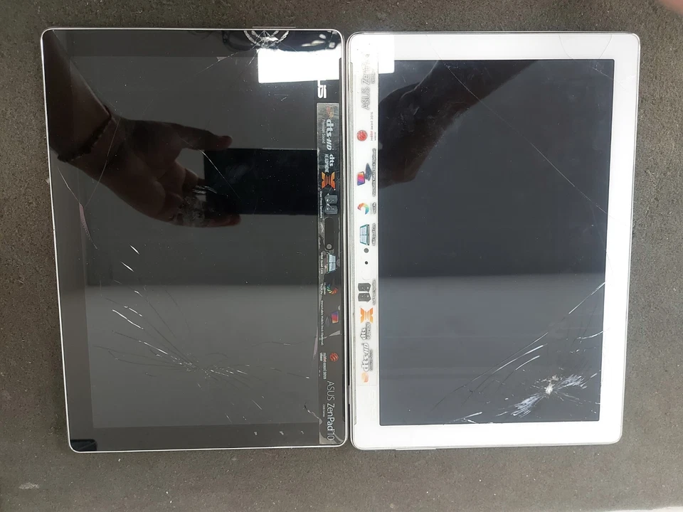 2X ASUS Tablet JobLot Bundle (Damaged/Faulty) For Parts Only — Untested — #33 - Image 1 of 4