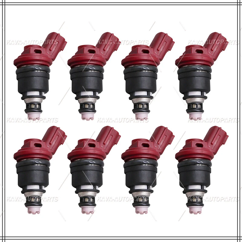 8PCS Fuel Injectors for 1997-2001 for Infiniti Q45 4.1L V8 #16600-96E01 - Image 1 of 4