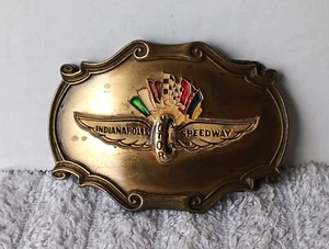 Raintree Indianapolis Motor Speedway Belt Buckle Limited Edition Racing 1978 Vtg - Picture 1 of 3