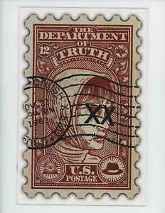 Department of Truth #12 BRIEFMARKE exklusiv Matt Ritchie - Bild 1 von 2