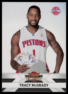 2010-11 Panini Threads - Tracy McGrady #115 Pistons - Image 1 of 2