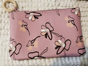 3x April 2020 Glam Bag Flower Print Makeup Cosmetic Bag Only ~ no contents