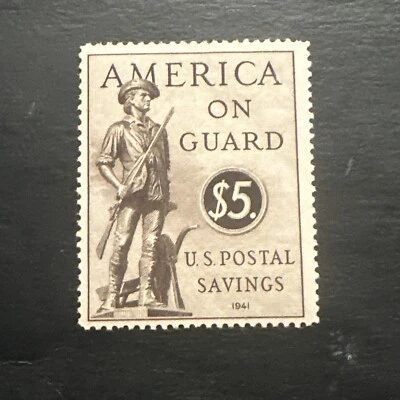 US STAMPS #PS15 POSTAL SAVINGS MINT Light Hinge - Image 1 of 2