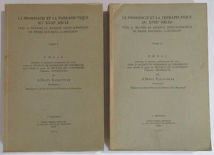 COUVREUR PHARMACIE ET THERAPEUTIQUE AU XVIIIe 1953 THESE JOURNAL ENCYCLOPEDIQUE - Imagen 1 de 4