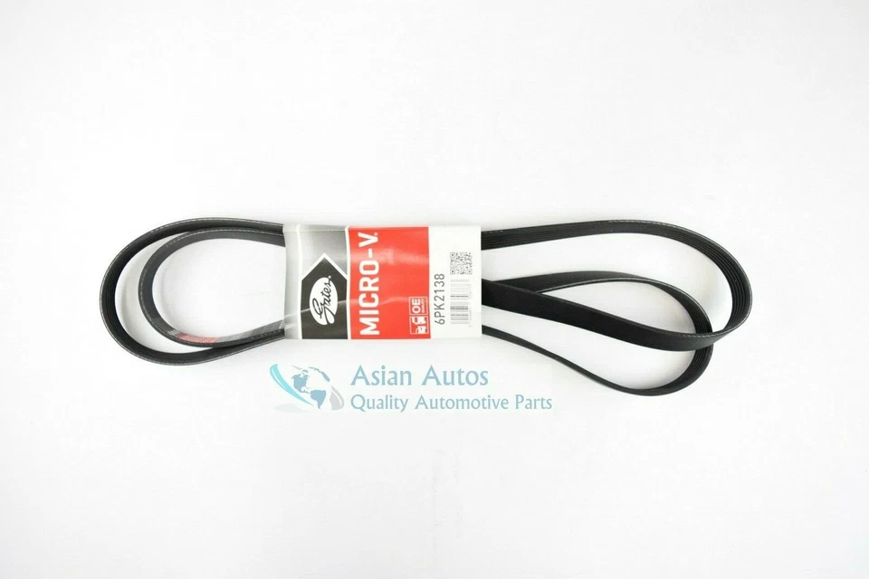 Correa de ventilador de transmisión Gates Micro-V Serpentine para Mercedes Benz E350 2012-2015 Foto 1 de 1