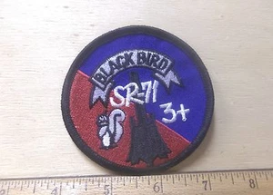 US Air Force - Black Bird SR-71 Embroidered Patch - Picture 1 of 4