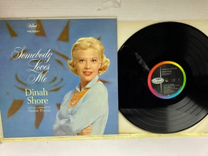 Dinah Shore "Somebody Loves Me" CAPITOL LP T-1296 LP W/ORIG, IN SLEEVE PREVIN - Picture 1 of 2