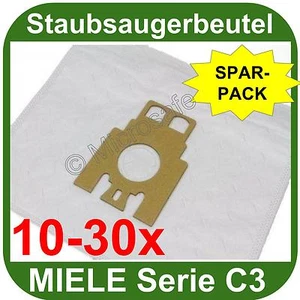 10-30 sacchetti per aspirapolvere Miele come GN per serie completa C3 ad esempio EcoLine PowerLine - Foto 1 di 4
