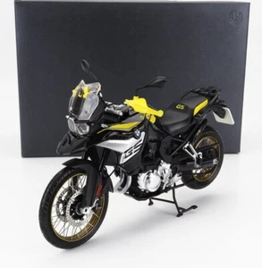 JADI 1/10 HIGH GRADE DIE-CAST BMW F850 GS 2021 - BIKE MOTORCYCLE MODEL BLK YLW - Picture 1 of 2