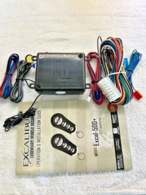 EXCALIBUR 500+ SS2 (BRAIN & WIRING ONLY) Remote Start & Keyless Entry 500 FT. - Image 1 of 4