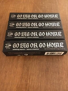 4x KAT VON D Go Big or Go Home Mascara in BLACK .08oz DELUXE Travel Size NIB - Picture 1 of 5