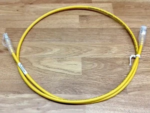 Cable de conexión blindado Molex PowerCat CAT 6a LSOH 26AWG de 1 m cable en amarillo - Imagen 1 de 4