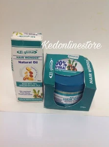 El-Glittas Hair Wonder natürliche Creme und Öl - Bild 1 von 1
