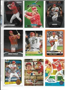 RIESIGE MIKE TROUT 50 KARTEN 40 VERSCHIEDENE LOT b ANGELS - Bild 1 von 2