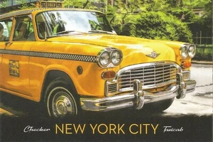 Postcard New York Checker Motors Taxicab NrMINT Unused - Picture 1 of 1
