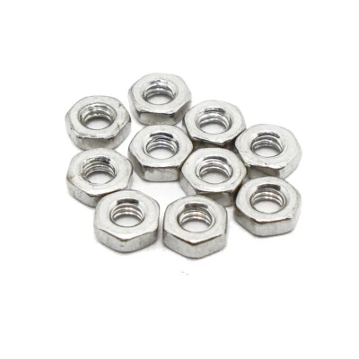 THE RUSTY BOLT SHOP M2 Hex Nuts, A2 304 18-8, Stainless Steel