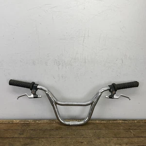 GT BMX Manillar Circular Stamp Bar Old School BMX Freestyle DOBLADO 27" 90s - Imagen 1 de 17