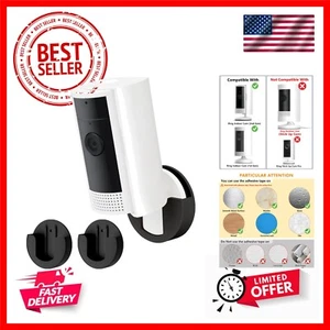 Confezione da 2 Adesivi Montaggio a Parete per Anello Indoor Cam1a Generazione e 2a Generazione, Due Vie E... - Foto 1 di 8