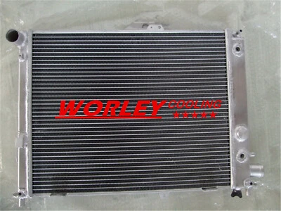 Aluminum Radiator FOR 1991-1998 SAAB 9000 2.3 TURBO NIB 91 92 93 94 95 96 97 98 Foto 1 de 4