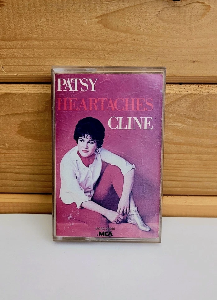 Patsy Cline Heartaches Vintage Cassette Tape 1985 MCA - Imagem 1 de 1