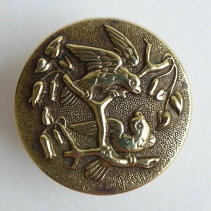 Button Antique - Couple Birds' - 23 MM - Picture Button - Picture 1 of 5