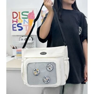 Drawstring Doll Bag Nylon Shoulder Bag Transparent Kawaii Itabag - Picture 1 of 17