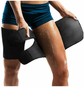 Thigh Support Brace Groin Compression Sleeve Quadricep Sciatica Wrap Strap Belt - Picture 1 of 9