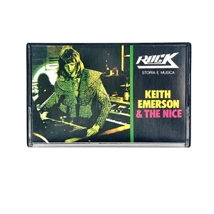KEITH EMERSON & THE NICE Cassette Tape 1983 Comp ITALY RELEASE Rock Prog Rare - Picture 1 of 5