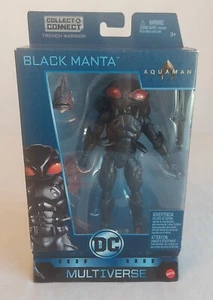 DC Multiverse: Black Manta 6" Action Figure - Click & Connect Trench Warrior BAF - Picture 1 of 10