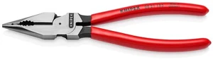 Knipex 08 21 185 Needle-Nose Long Combination Pliers Multi PVC Grip 185mm - Picture 1 of 4